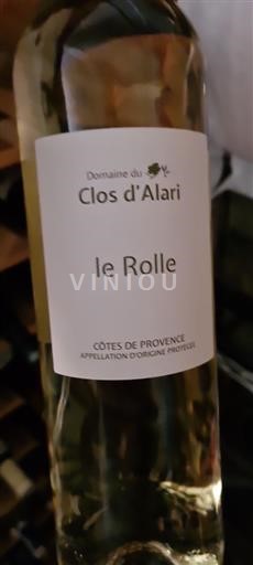 Provenza Côtes-de-Provence Clos Alari le Rolle Senza annata