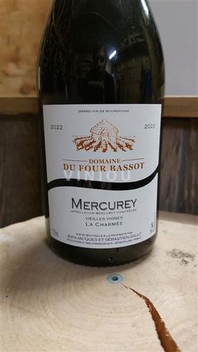 Borgogna Mercurey Grand Cru Domaine Four Bassot La Charmée Vieilles Vignes 2022