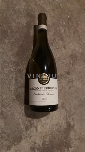 Borgogna Mâcon e Mâcon-Villages Terres Secrètes Enclos du Château 2022