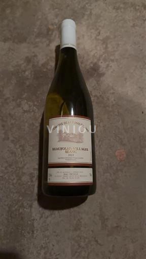 Vin Blanc sec Domaine La Fond Chanat 2023 France Beaujolais Beaujolais Villages