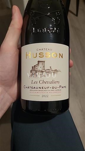 Rhônen laakso Châteauneuf-du-Pape Château Husson Les Chevaliers 2022