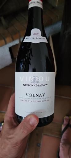 Bourgondië Volnay Nuitonbeaunoy 2022