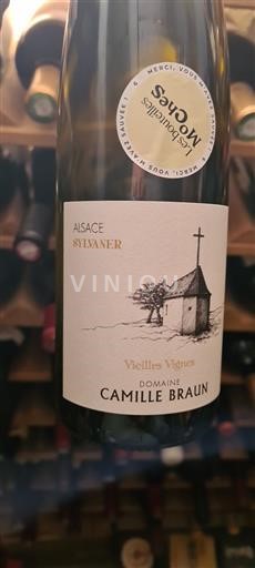 Alsasko Sylvánské zelené Camille Braun Vieilles Vignes 2022