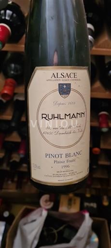 Alsace Ruhlmann Plaisir Fruité 1996