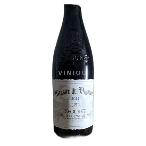 Rhônetal Côtes-du-Rhône-Dörfer Messire Du Vignoble 2022