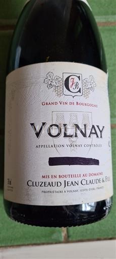 Bourgogne Volnay Grand Cru Cluzeaud Jean Claude & Fils 2021