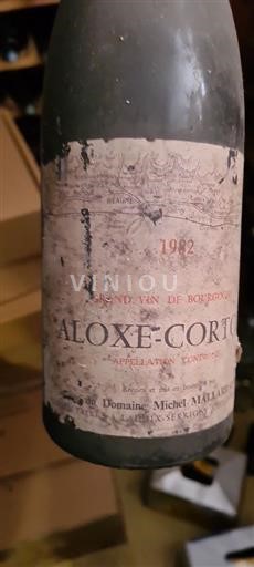 Borgogna Aloxe-Corton Grand Cru Domaine Michel Mallard 1982