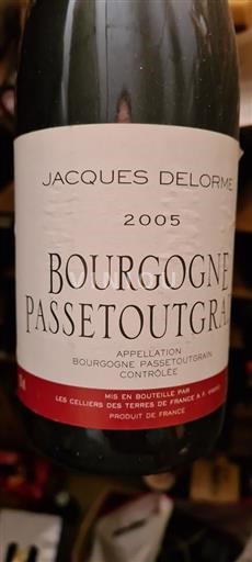 Borgogna Borgogna-passetoutgrain Jacques Delorme 2005