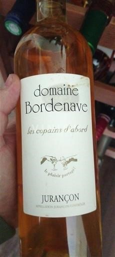 Vin Blanc sec Les copains d'abord Domaine Bordenave 2019 France Sud-Ouest Jurançon