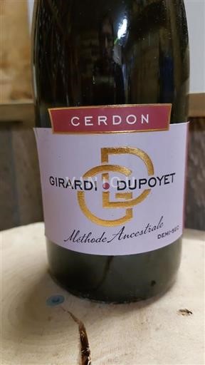 Savoie et Bugey Bugey Girardi Dupoyet Méthode Ancestrale 2024