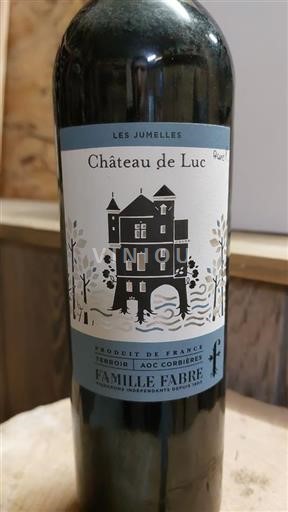 Languedoc Corbières Famille Fabre Les Jumelles 2019