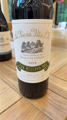 La Rioja Rioja La Rioja Alta S.a Gran Reserva 904 2015