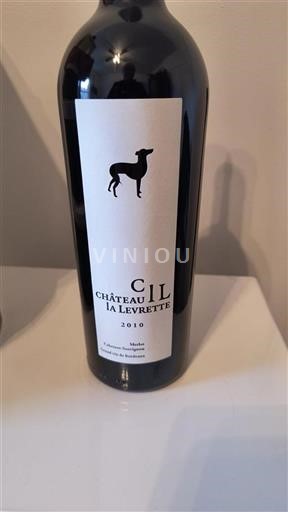 Bordeaux Unspecified Château La Levrette 2010
