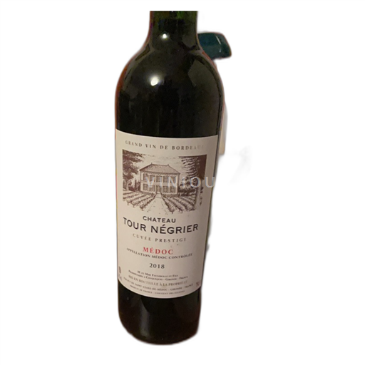Bordeaux Médoc Tour Négrier Prestige 2018