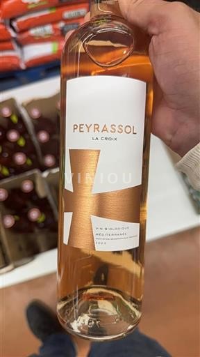 Vin Rosé sec La Croix Peyrassol 2023 France Provence, basse vallée du Rhône, Corse Méditerranée IGP