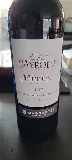 Languedoc Fitou Cascatel Les Hauts de l'Ayrolle 2022