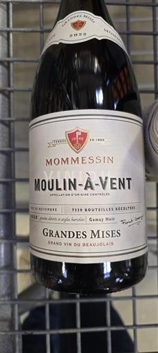 Beaujolais Moulin-à-vent Mommesin Grandes Mises 2022