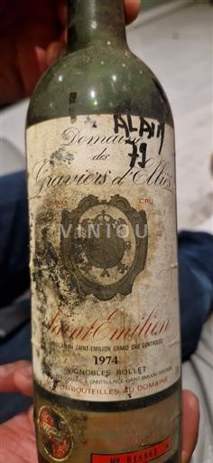Bordeaux Pessac-Léognan Château Coquillas 1974