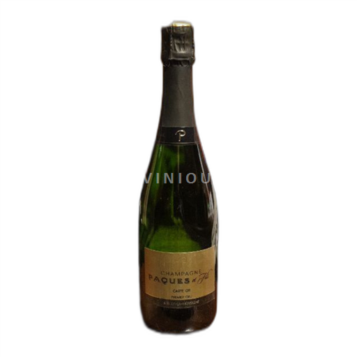 Vin Effervescent Blanc brut Carte Or Paques et Fils Non millésimé France Champagne