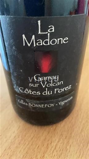 Valle della Loira Côtes-du-forez La Madone Gamay sur Volcan 2023