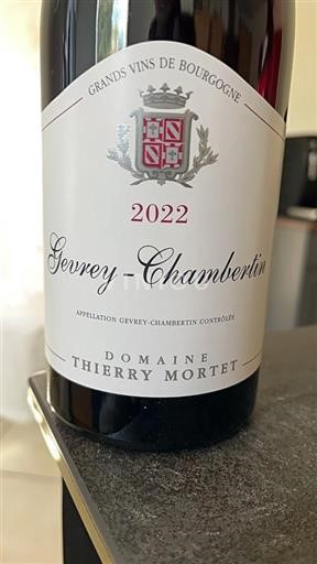 Burgundy Gevrey-Chambertin Domaine Thierry Mortet 2022