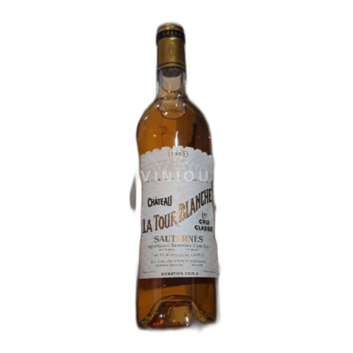 Bordeaux Sauternes Château La Tour Blanche 1983