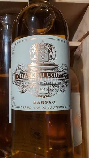 Bordeaux Barsac Château Coutet 2020