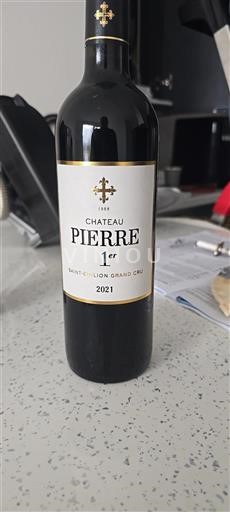 Bordeaux Saint-Émilion Grand Cru Château Pierre 1er 2021