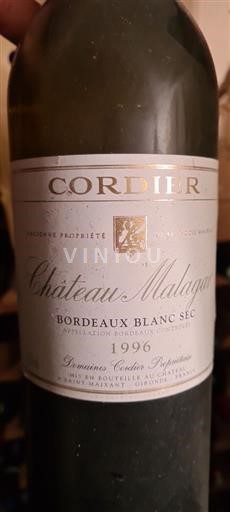 Bordeaux Château Malagar 1996