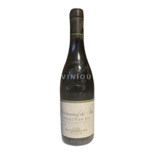 Vallée du Rhône Châteauneuf-du-pape M. Chapoutier Collection Bio 2016