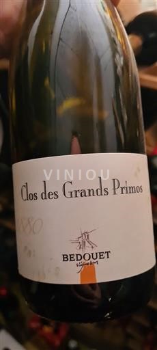 Vallée de la Loire Muscadet-sèvre-et-maine Bedouet Clos des Grands Primos 2021