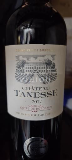 Bordeaux Cadillac-côtes-de-bordeaux Château Tanesse 2017