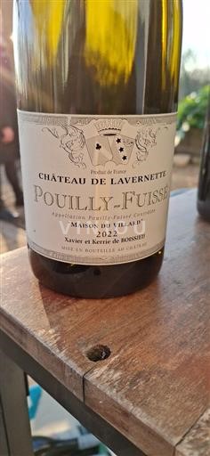 Bourgondië Pouilly-fuissé Grand Cru Château Lavernette Maison du Villard 2022