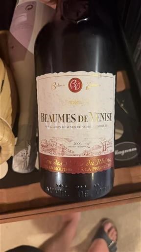 Valle del Rodano Beaumes de Venise Balma Venitia 2006