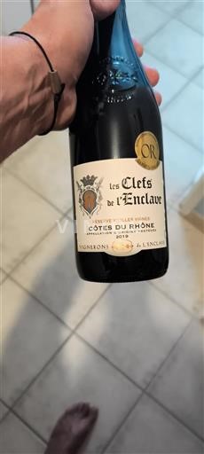 Vallée du Rhône Côtes-du-rhône Les Clefs De L'enclave Réserve Vieilles Vignes 2019