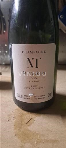 Champagne M. Toubart & Cie Réservée Icke årgångsbetecknad