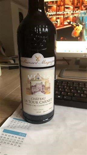 Bordeaux Haut-Médoc Grand Cru Château La Tour Carnet 2019