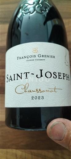 Rhônedalen Saint-Joseph François Grenier Chaussonot 2023