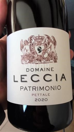 Corse Patrimonio Domaine Leccia Pettale 2020