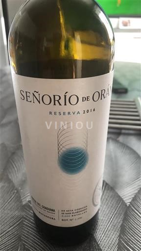 Estremadura Ribera del Guadiana Señorío De Orán Reserva 2016