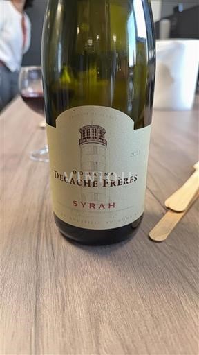 Alperne og Rhône-landene Rhodalier-bakker Domaine Degache Frères Syrah 2021