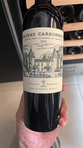 Bordeaux Pessac-Léognan Grand Cru Château Carbonnieux 2016