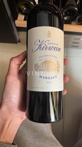 Bordeaux Margaux Grand Cru Château Kirwan 2019