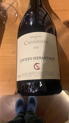 Údolí Rhôny Crozes-Hermitage Domaine Chasselvin 2018
