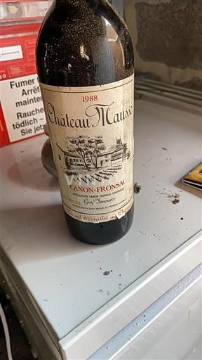 Bordeaux Canon-Fronsac Château Maucamps 1988
