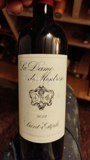 Bordeaux Saint-Estèphe Montrose La Dame de Montrose 2012