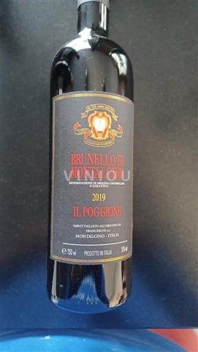 Vin Rouge sec Tenuta Il Poggione 2019 Italie Toscane Brunello di Montalcino