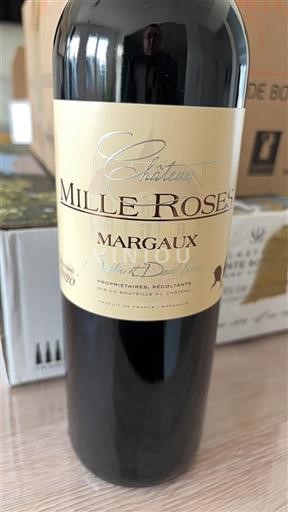 Bordeaux Margaux Grand Cru Château Mille Roses 2020