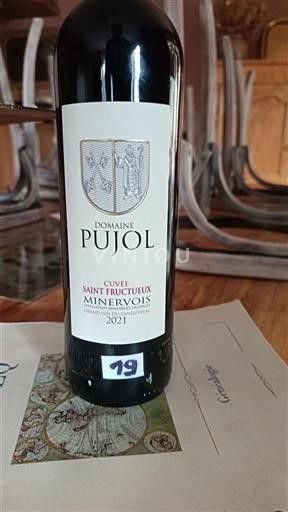 Languedoc Minervois Domaine Pujol Saint Fructueux 2021