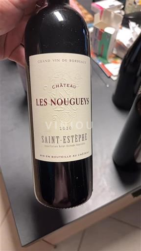 Bordeaux Saint-Estèphe Grand Cru Château Les Nougueys 2020